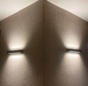 Aplica LED iluminat exterior ambiental IP65 Slim L-50cm