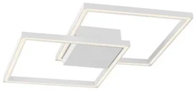 Lustra LED aplicata design modern geometric BILBAO 25W alba NVL-8160162
