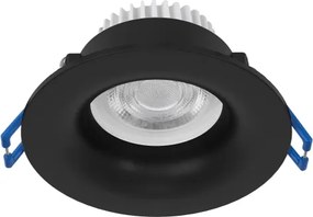 Eglo 902273 - Plafonieră LED pentru baie SALABATE, 4,9 W, 230 V, Ø 8,8 cm, IP65, negru