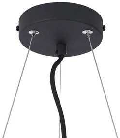 Lampă suspendată modernă neagră cu 6 lumini - Jeana Circle