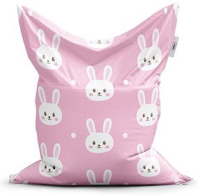 Sac de șezut Classic iepurași - pentru copii, roz