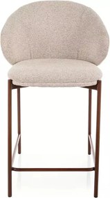 Scaun de bar Kioto H-2 bej deschis 255 / nuc