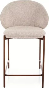 Scaun de bar Kioto H-2 bej deschis 255 / nuc