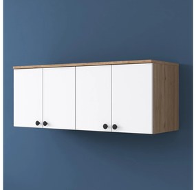 Dulap suspendat Dopibe 1 (Nuc + alb) . 1094239