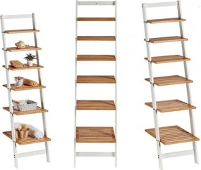 OFERTA Raft din bambus alb WHITE BAMBOO calitatea II.