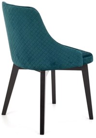 Scaun de bucaterie Toledo 3, verde/negru