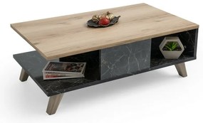 Măsuță de conferință Sumer Marble and Oak
