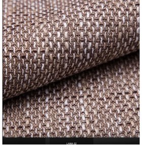 Scaun de sufragerie NATE alb/maro