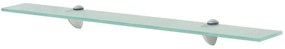 vidaXL Raft suspendat din sticlă, 70 x 10 cm, 8 mm