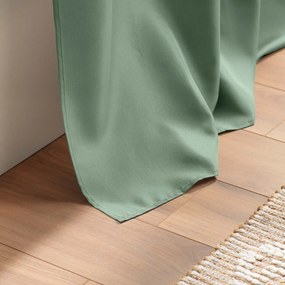 Draperie verde 140x260 cm Essentiel – douceur d'intérieur