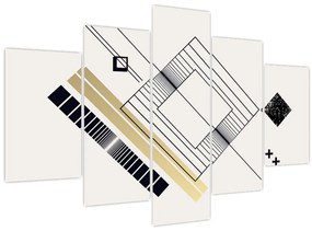 Tablou - Forme geometrice N⁰6 (150x105 cm)