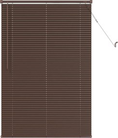 vidaXL Jaluzea venetiană Maro Întunecat cu Model 150 x 90 cm PVC