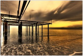 Tablou - Arhitectura la mal (90x60 cm)