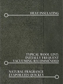 Covor verde închis țesut manual din amestesc de lână 160x230 cm Kari – Villeroy&amp;Boch