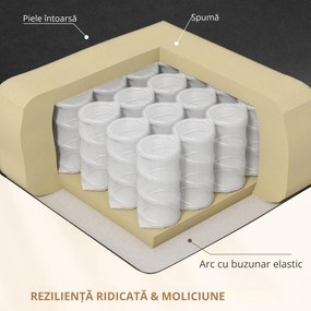 Fotoliu de Relaxare cu Masaj și Încălzire HOMCOM, Reclinabil, cu Telecomandă, 78x83x101cm, Negru | Aosom Romania