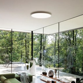 Plafonieră LED Ideal Lux FLY LED/26W/230V 2700K d. 45cm CRI90 IP40 alb