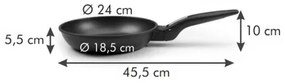 Tigaie Tescoma SmartCLICK, 24 cm, 24 cm