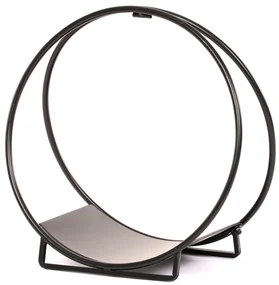 Suport metalic circular pentru lemne, 50 x 50 x 27cm