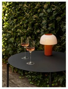 Masă de dining neagră rotundă din metal ø 70 cm Disc – Zone