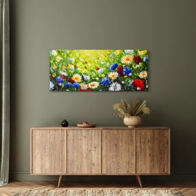 Tablou - Flori sălbatice (120x50 cm)