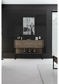 Comodă Luxe Walnut and Black