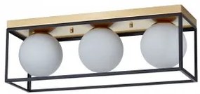 Plafoniera moderna 3 becuri E27 Fence KL100056 Klausen
