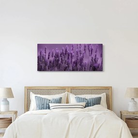 Tablou - Lavanda (120x50 cm)