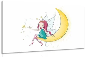 Tablou zâna magică pe lună