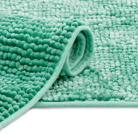 Covoraș de baie AmeliaHome Bati, 70 x 120 cm, turcoaz