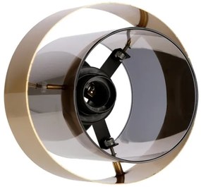 Lustră aplicată SPIEGA 1xE27/60W/230V auriu/negru