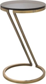 Masuta auxiliara design LUX Falcone Vintage brass