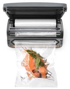 Aparat de vidat profesional Hendi, 110 W, pompa de capacitate mare 6.5 lt/min, inox, banda maxima 310 mm 385x205x (H) 95 mm