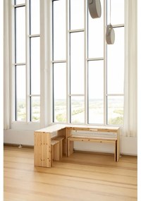 Scaun tip taburet în culoare naturală din lemn de pin Join-In – Karup Design