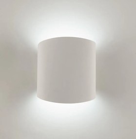 Aplica perete lumina ambientala ASIMETRIC alb