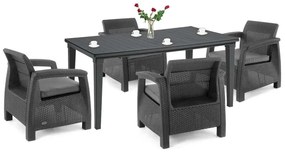 Set mobilier de grădină Corfu Duo cu masă Future grafit