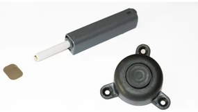 Armonia Comoda alba cu 2 usi cu sistem &quot;PUSH TO OPEN&quot; fronturi PAL Cappuccino