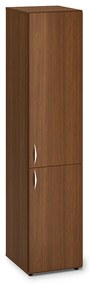 Dulap înalt îngust ProOffice 40 x 47 x 178 cm, dreapta, nuc