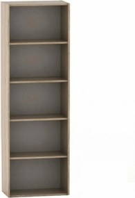 Biblioteca TEMPO ASISTENT NEW 001, stejar sonoma, PAL melaminat, 57x34