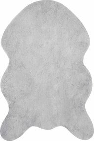 vidaXL Covor din de iepure sintetic antiderapant Olite Gri 60 x 90 cm