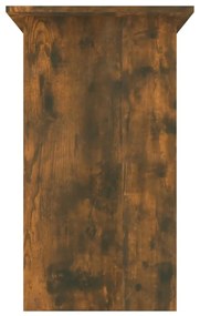 Birou, stejar fumuriu, 80x45x74 cm, lemn prelucrat Stejar afumat
