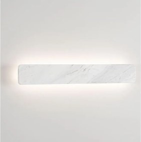 Aplica de perete LED din marmura alba ALYSSA