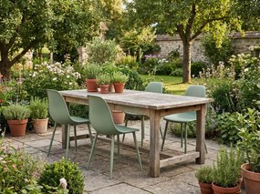 Scaun bucatarie OSAKA plastic, verde deschis