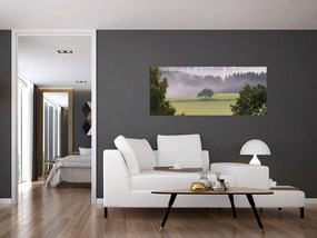 Tablou - Lunca cu copac (120x50 cm)