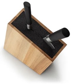 Suport de cuțite 18x28,5 cm stejar Continenta C4150