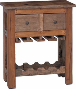 vidaXL Dulap Maro 60 x 30 x 70 cm Lemn recuperat masiv