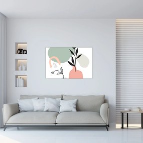 Tablou - Flori într-o vază N⁰3 (90x60 cm)