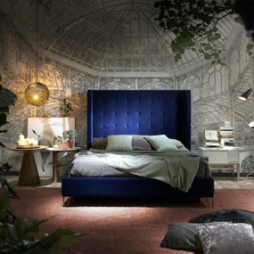 Noptiera eleganta design modern Platin AC-CP1709-H