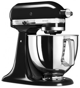 Mixer planetar Artisan Elegance KitchenAid 5KSM175PSEOB, 300 W, 4,8 l, Direct drive, 10 viteze, Onyx Black