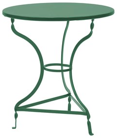 Masa Rotunda Metalica Zanos Diametru 70 Cm Verde