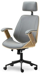 Fotoliu Franc (stejar gri + negru). Promo -13%. 1110508